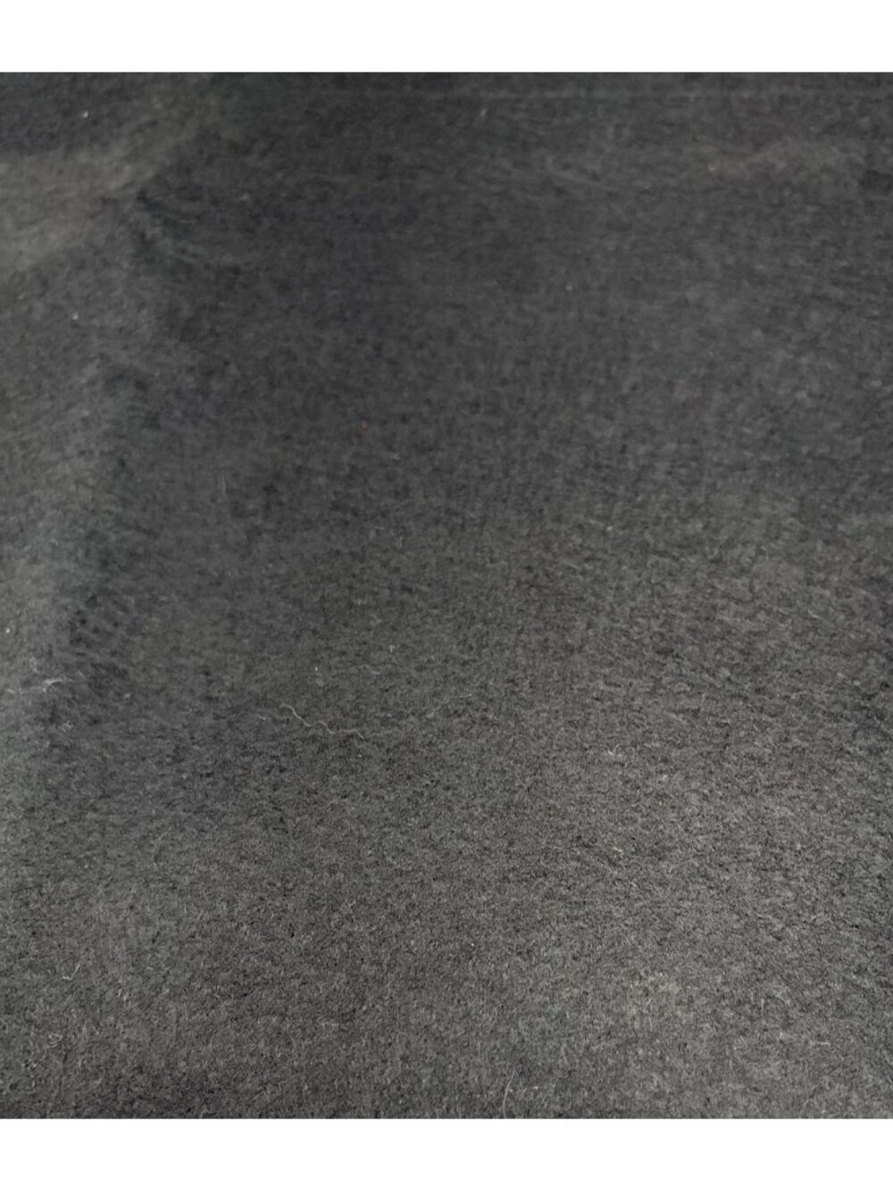 Wool Felt Fabric 37"x35" Black Rug Hooking Quilting Material
